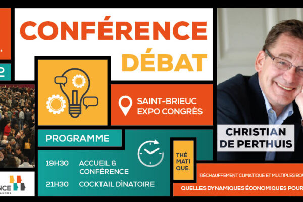 Conférence débat 2022 avec l’économiste Christian de Perthuis
