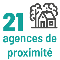 21 agences