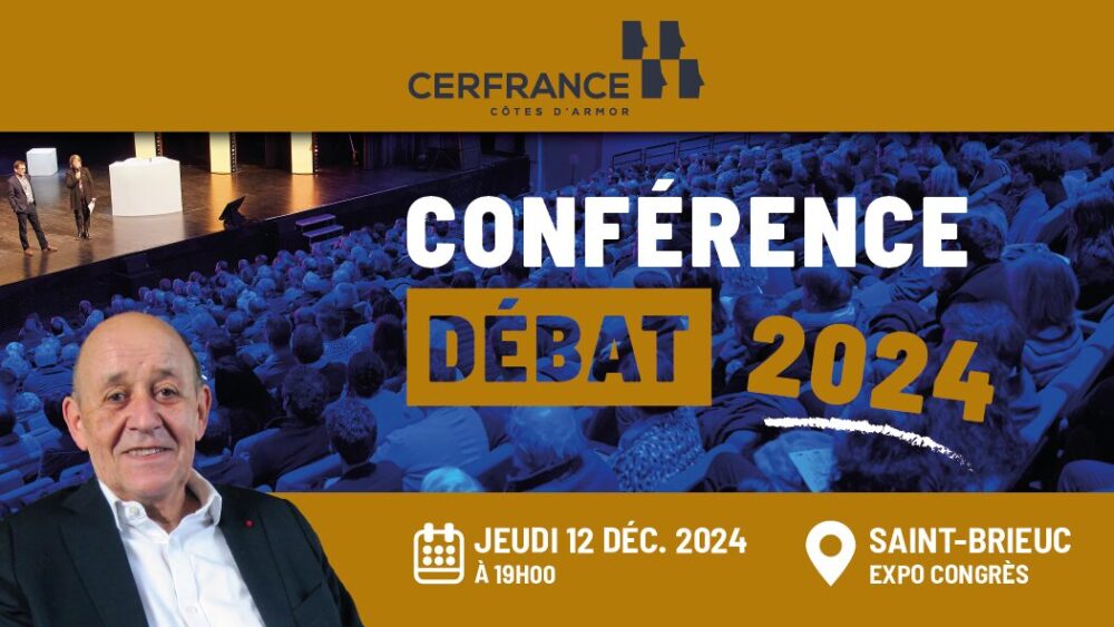 Conférence Débat 2024 avec Jean-Yves LE DRIAN