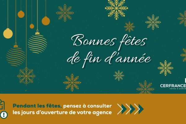 Fêtes de fin d’année : consultez les jours d’ouverture