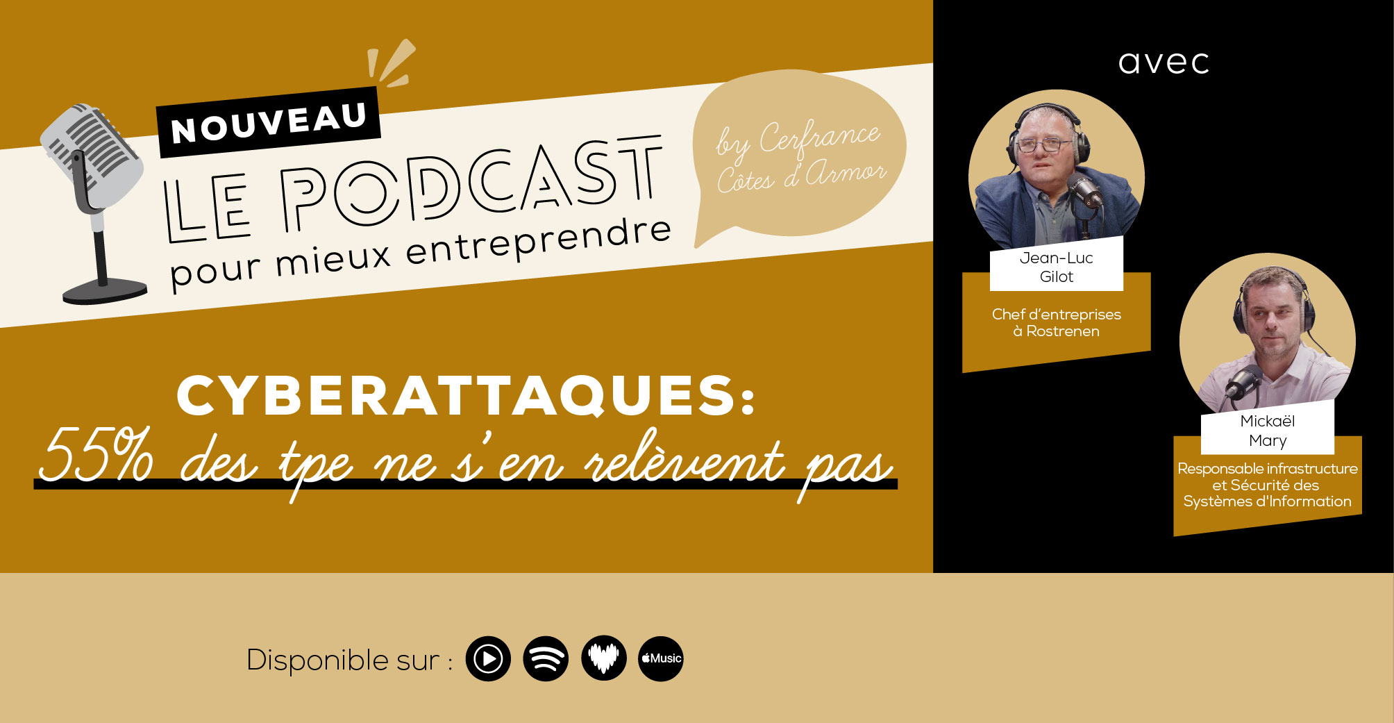 [ Podcast ] Cyberattaques : 55% des TPE ne s’en relèvent pas !