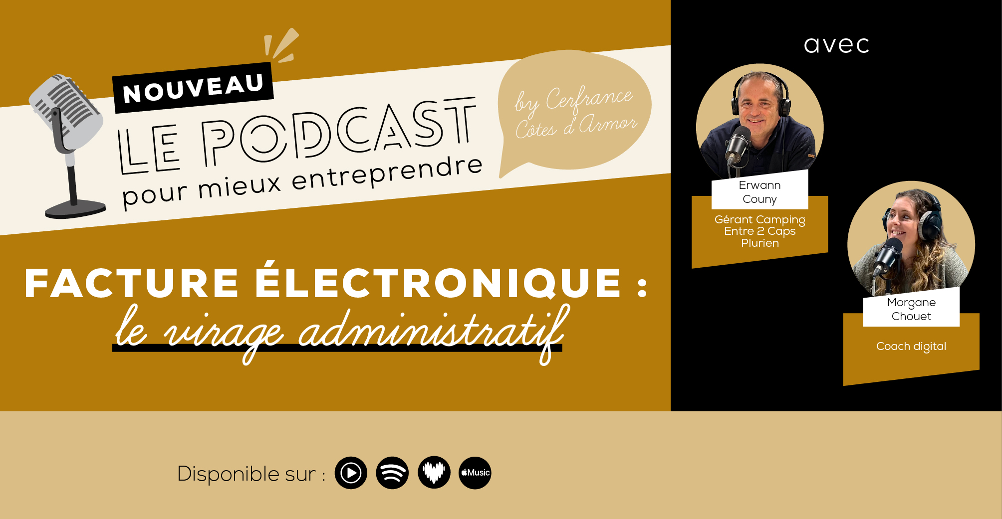 Facture électronique : contrainte de plus… ou vraie opportunité d’organisation ? On en parle beaucoup. On en entend tout et son contraire. Et souvent… on ne sait plus très bien ce que cela va réellement changer. Dans notre nouveau podcast « Facture électronique : le virage administratif », nous avons choisi de croiser deux regards